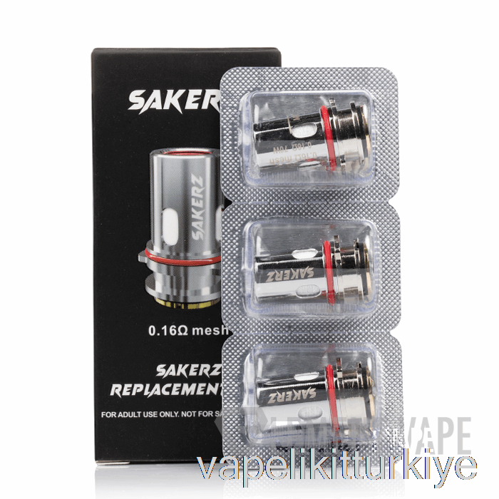 Vape Elektronik Sigara Ufuk Sakerz Yedek Bobinler 0.16ohm örgü Bobinler